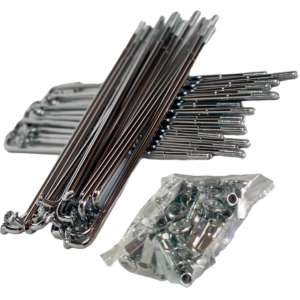 Jogo de Raio 4mm Cromado Dianteiro ou Traseiro Titan Fan Start 125 150 160