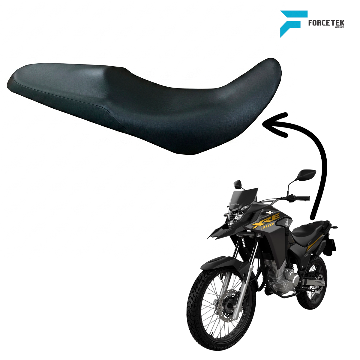 Capa de Banco Motocicleta Honda XRE 300 2009/2022 - Imagem 4